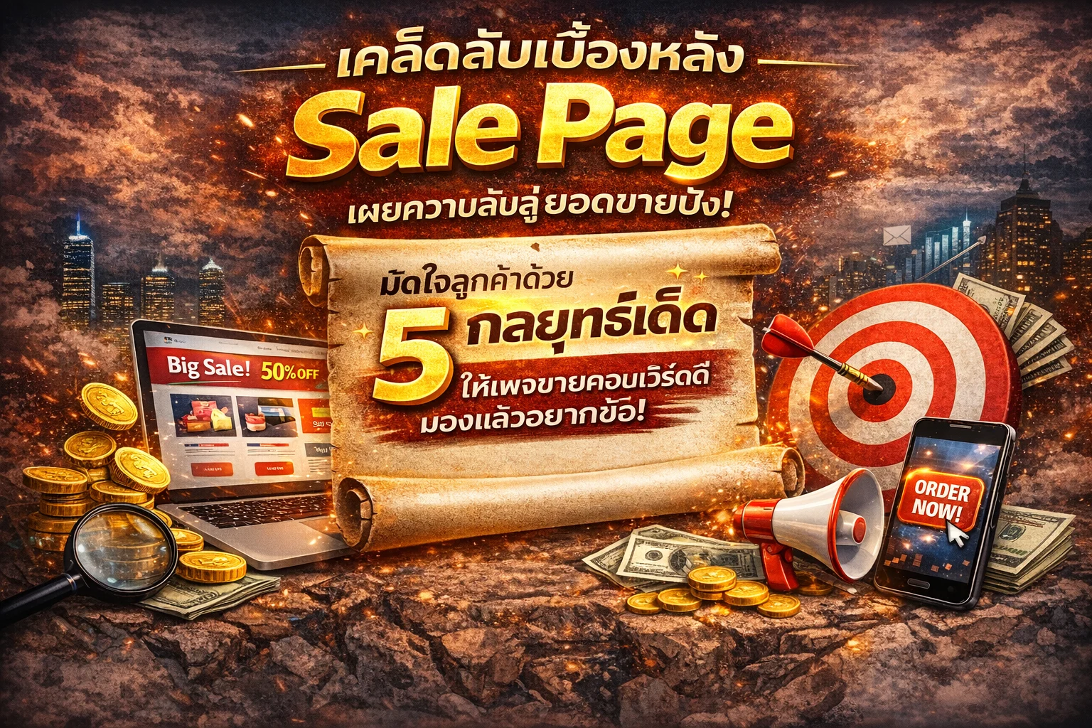 เคล็ดลับเบื้องหลัง Sale Page 
