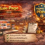 Sale Page และกฎหมาย PDPA
