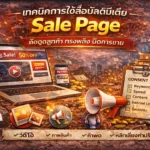 เทคนิคการใช้สื่อมัลติมีเดียใน Sale Page